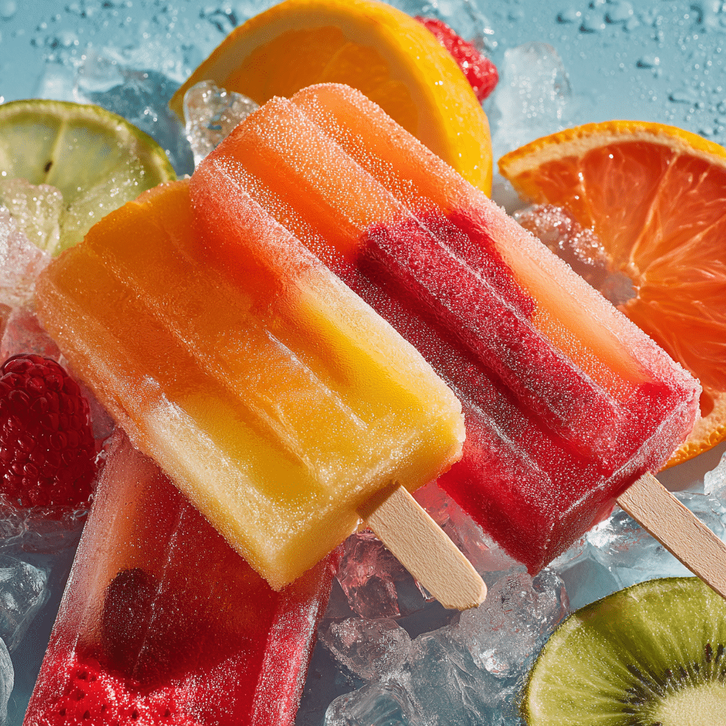 Fruity Popsicles Recipe - Recipe Image