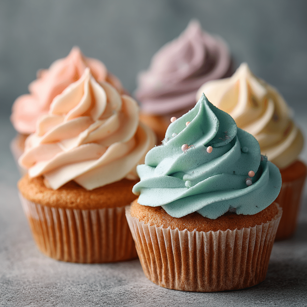 Colorful Cupcakes Recipe - Recipe Image