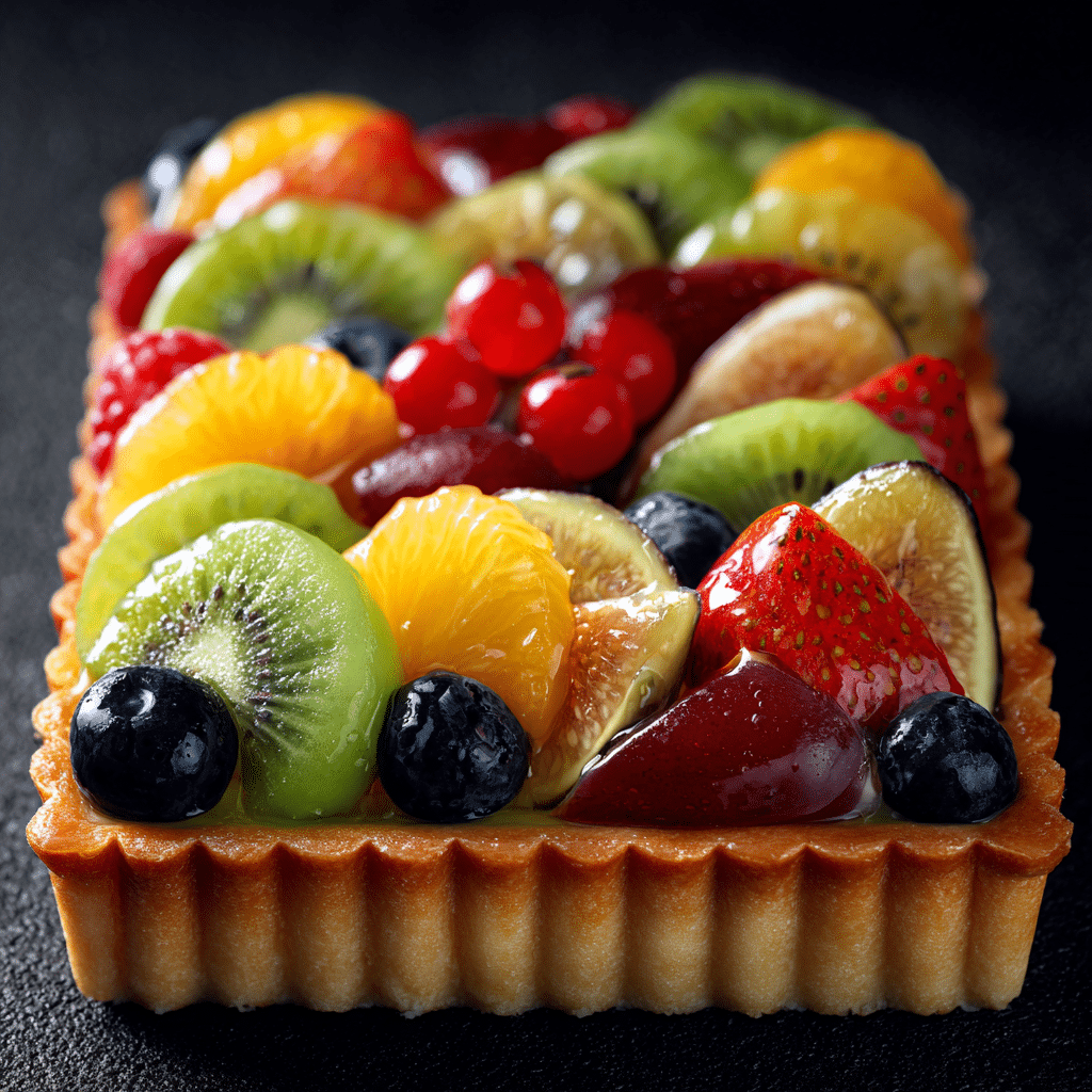 Fruit Tart with Colors Recipe - Recipe Image