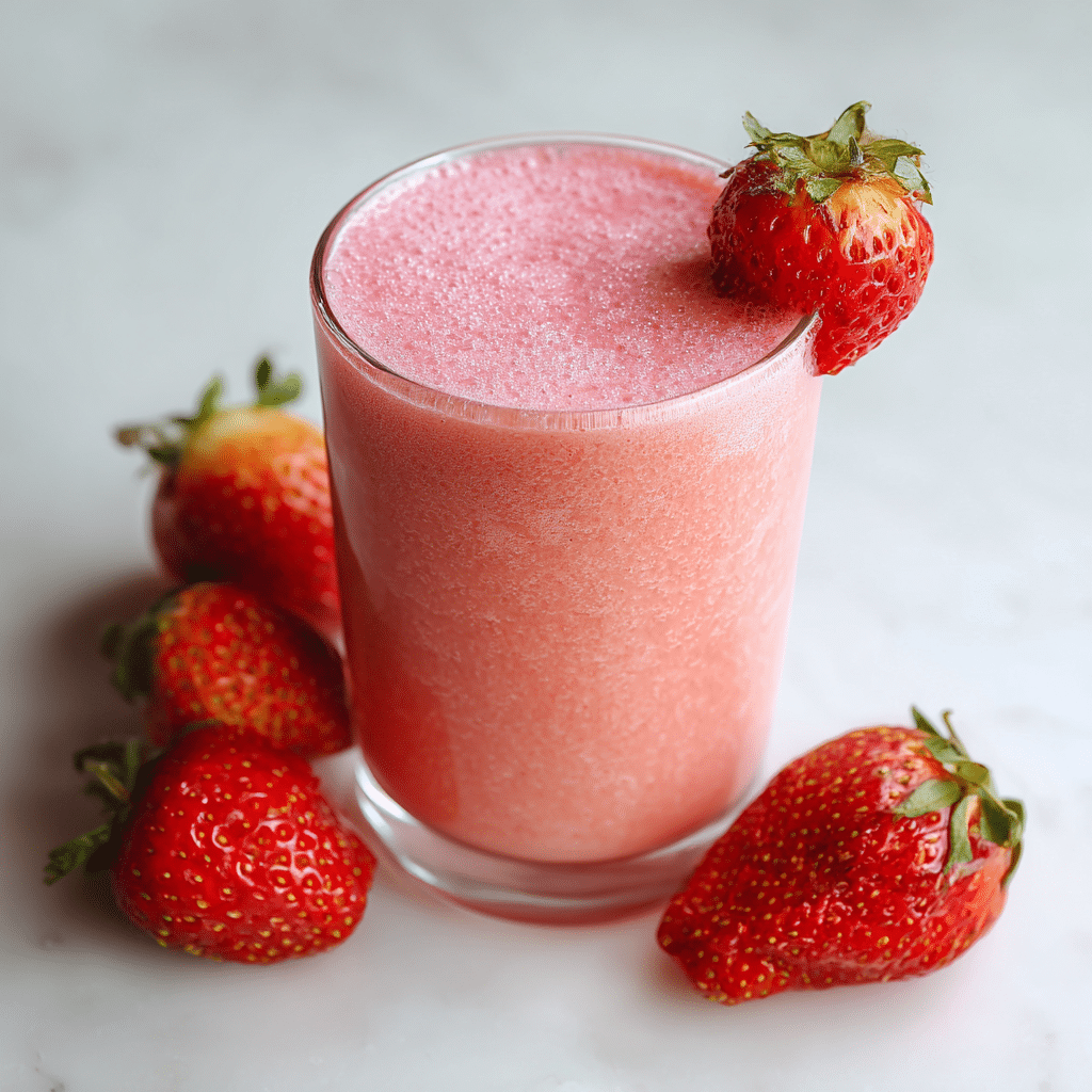Strawberry Smoothie Recipe - Recipe Image