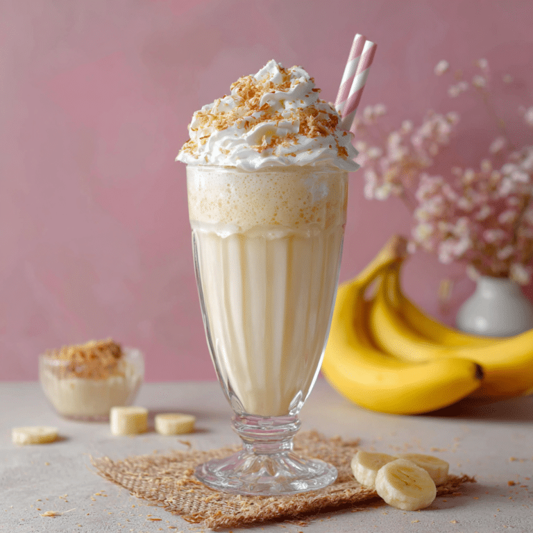 Banana Milkshake Recipe