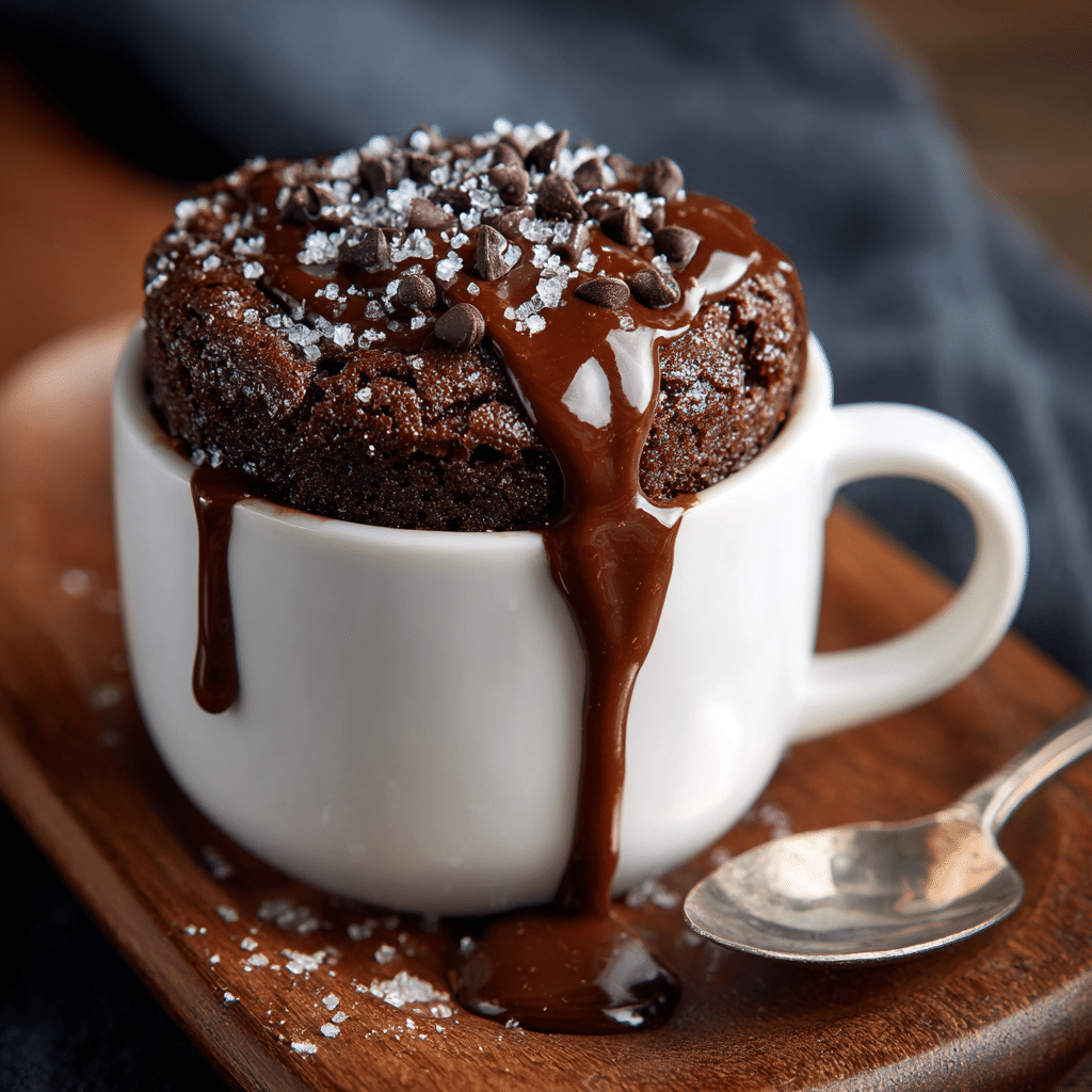 Chocolate Mug Cake Recipe - Recipe Image