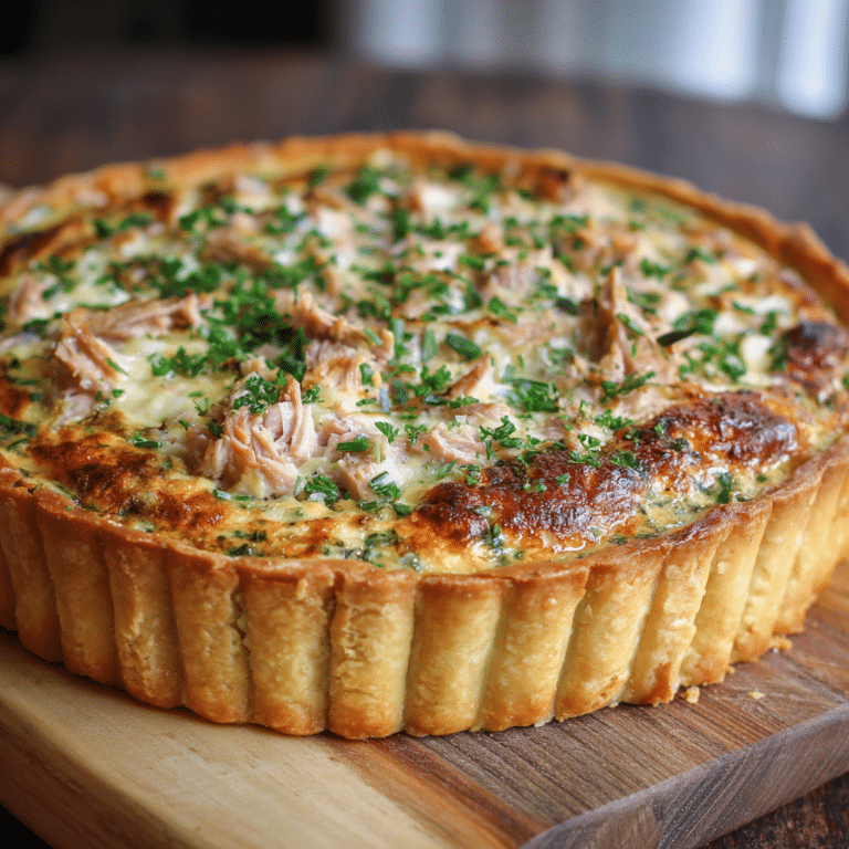 Tuna Savory Tart Recipe