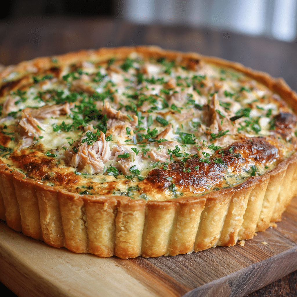 Tuna Savory Tart Recipe