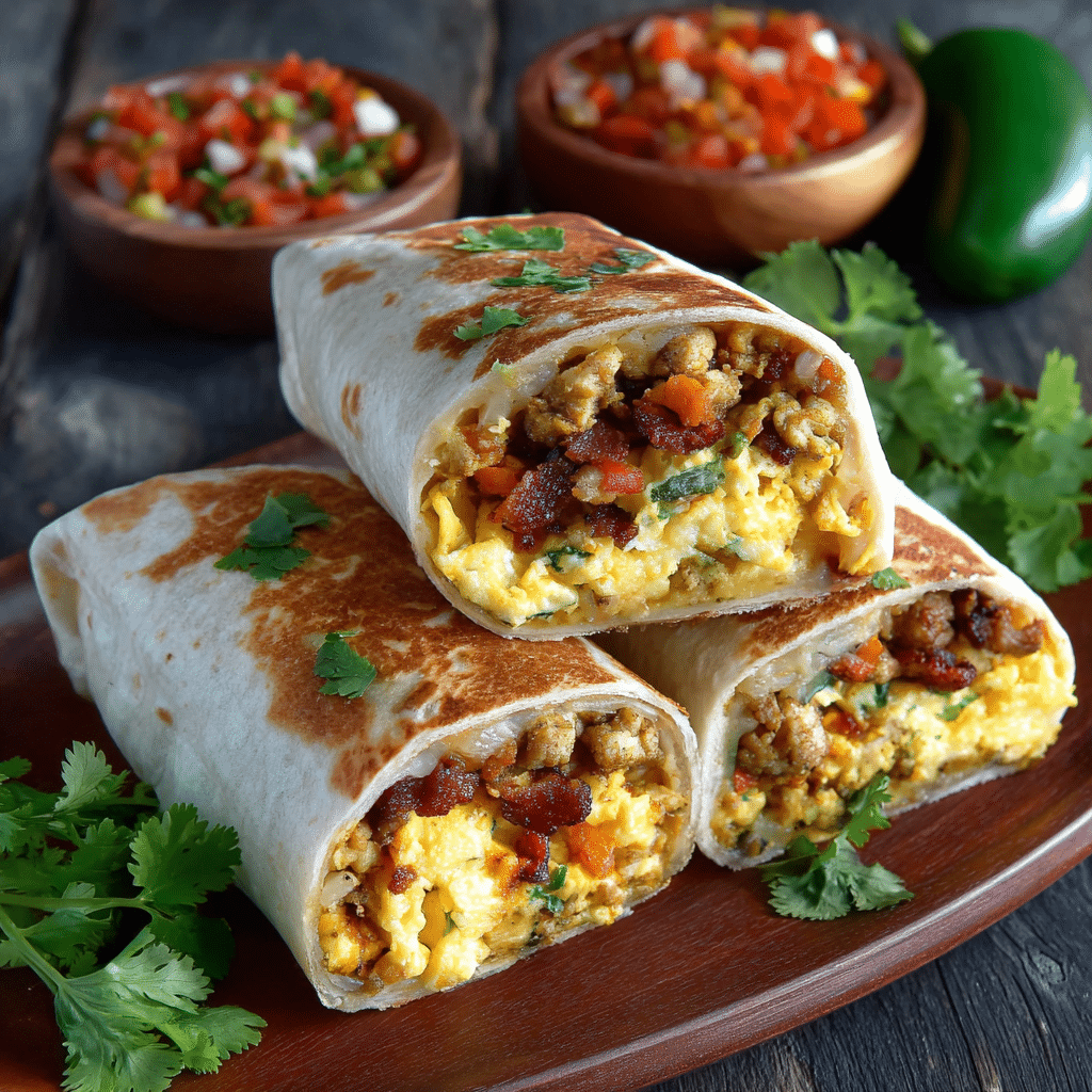 Breakfast Burritos Recipe - Recipe Image