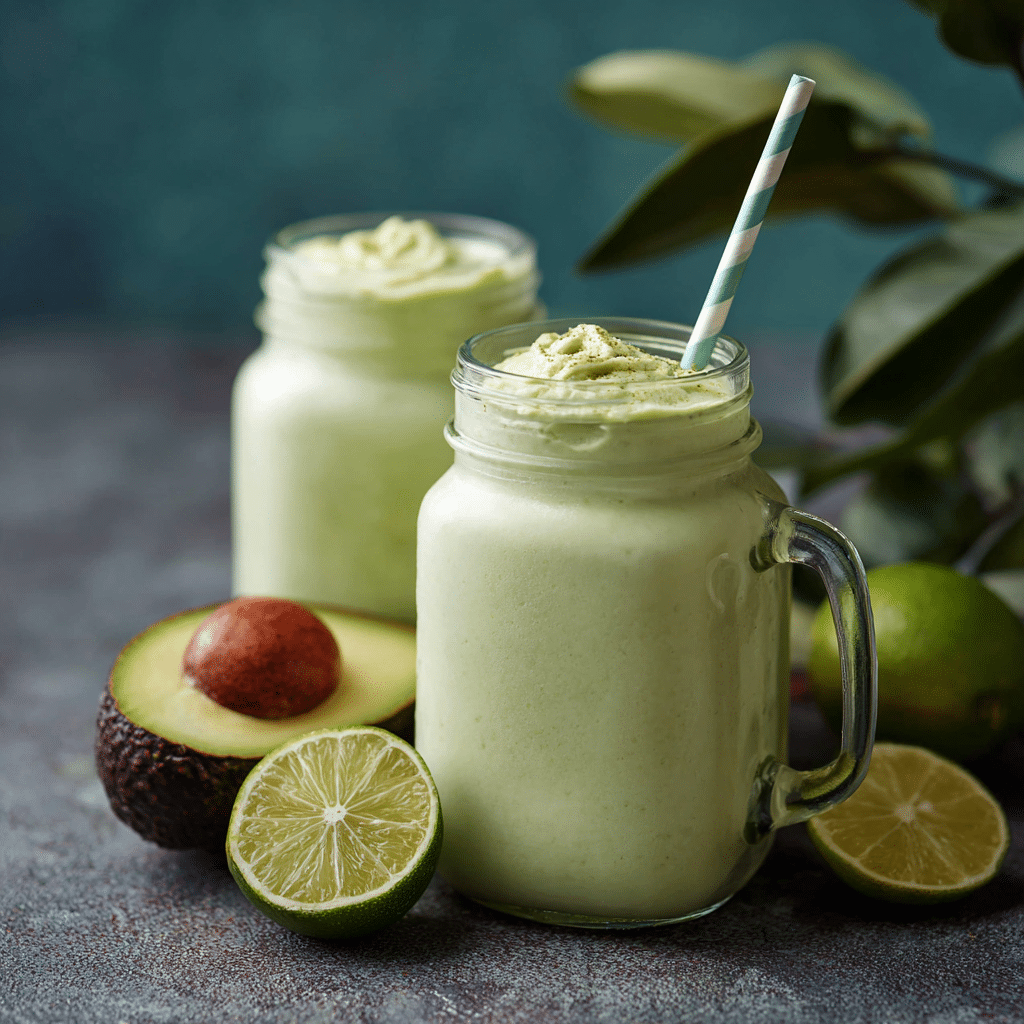 Avocado Milkshake Recipe - Recipe Image