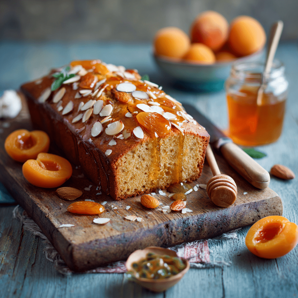 Sunset Apricot Honey Cake Recipe - Recipe Image