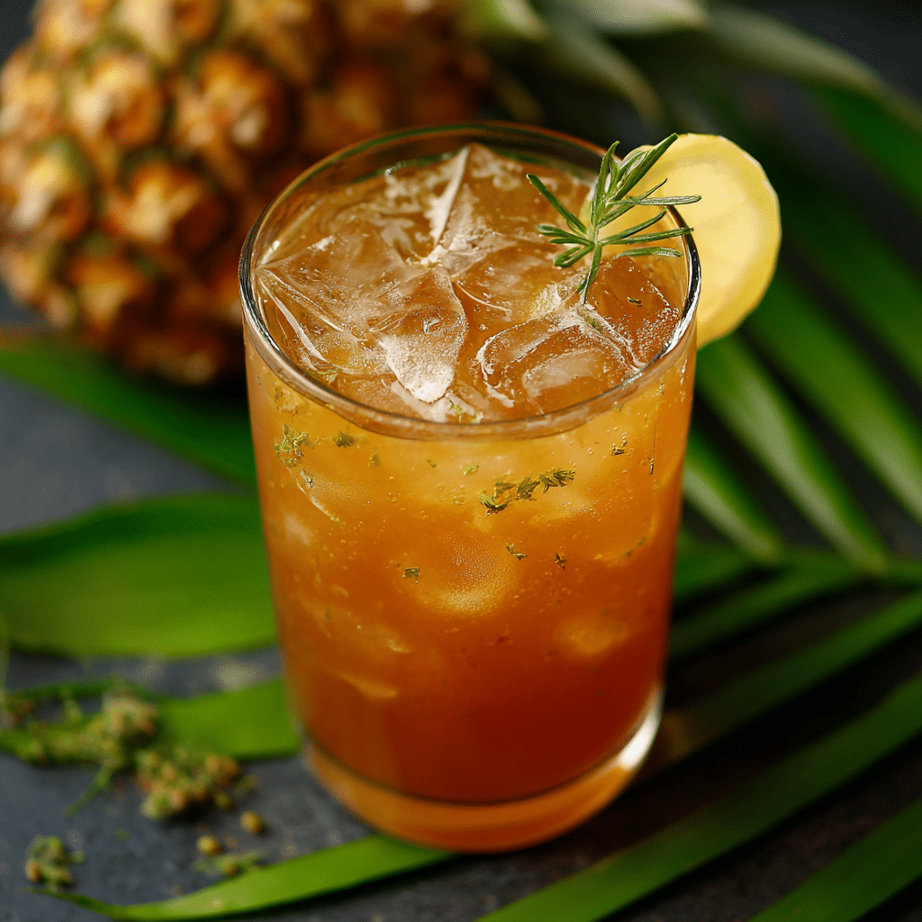 Pineapple Iced Tea Recipe - Recipe Image