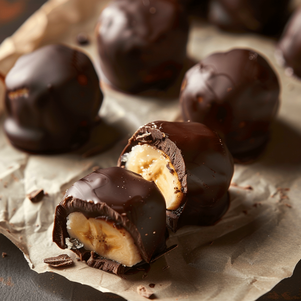 Chocolate Banana Frozen Bites Recipe