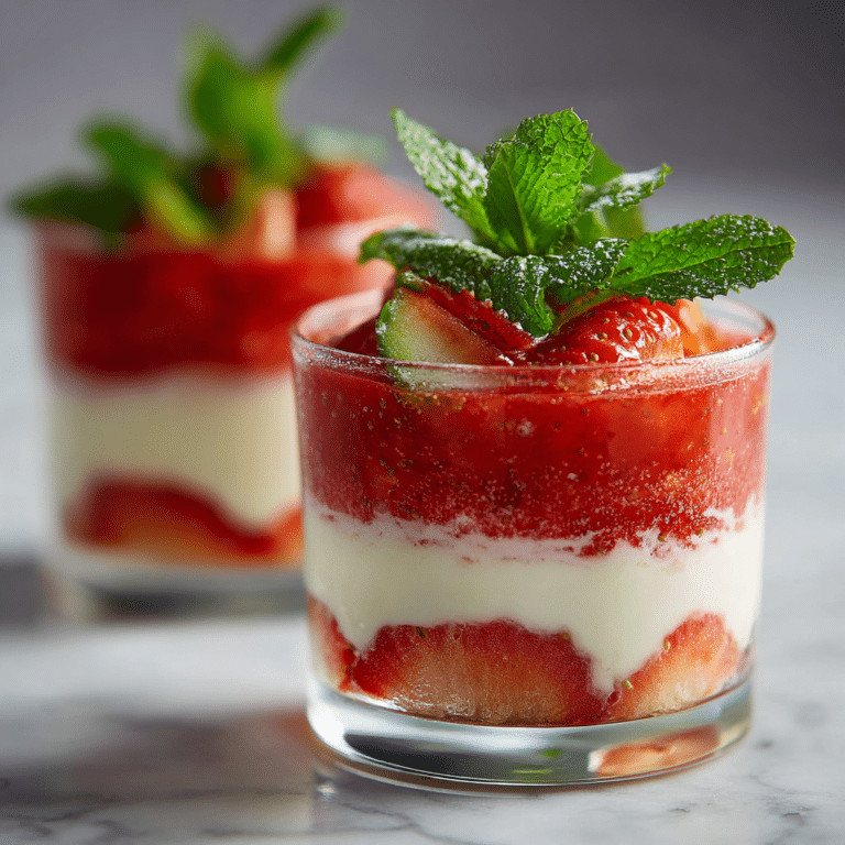 Tomato Strawberry Refresh Verrine Recipe