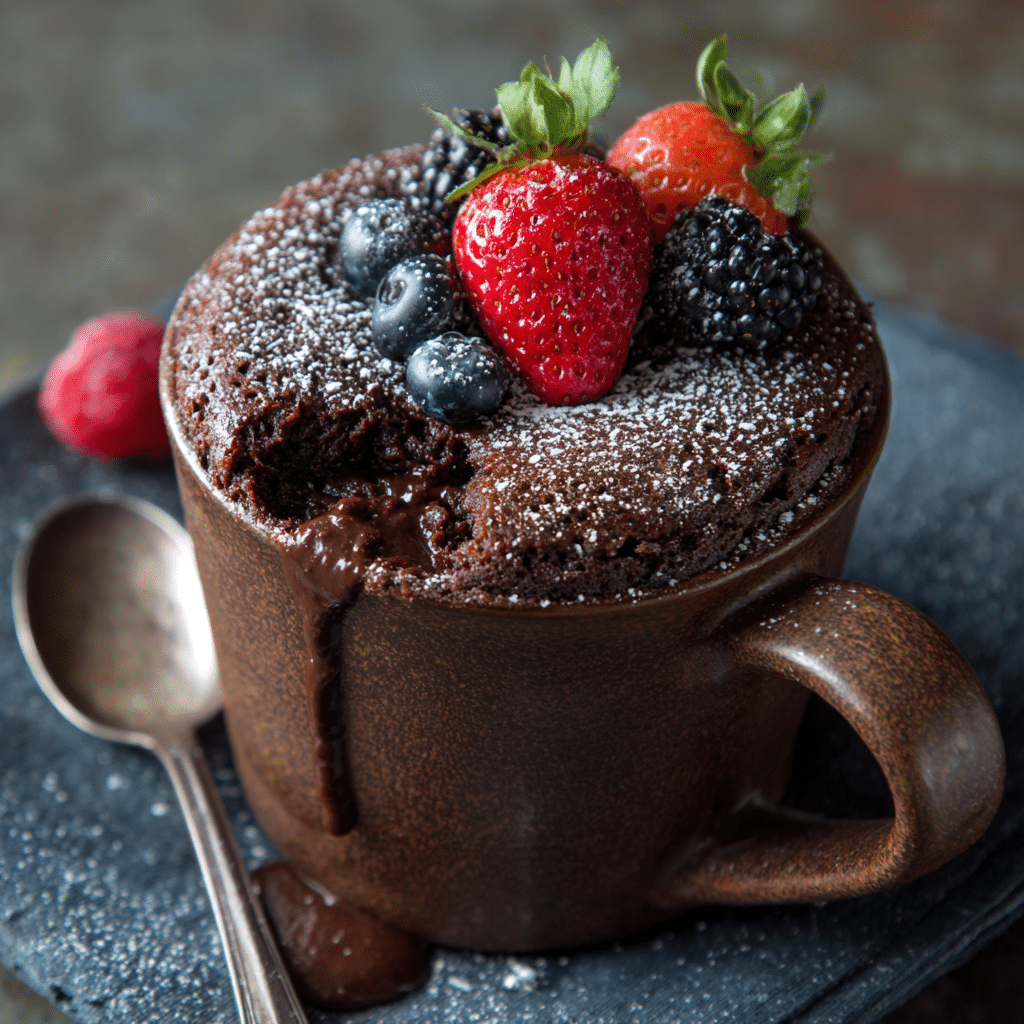 Chocolate Mug Cake Recipe - Recipe Image