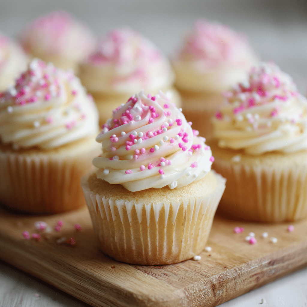 Vanilla Cupcakes Recipe - Recipe Image