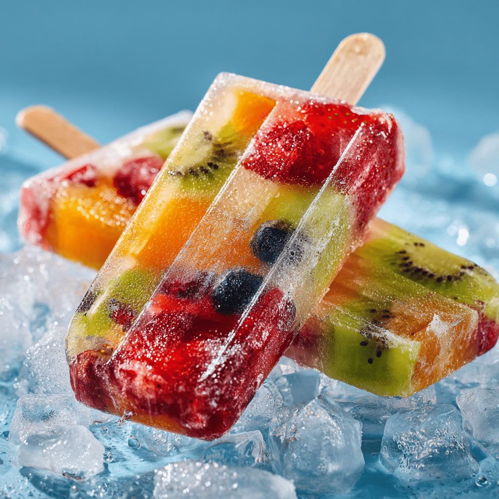 Fruity Popsicles Recipe - Recipe Image