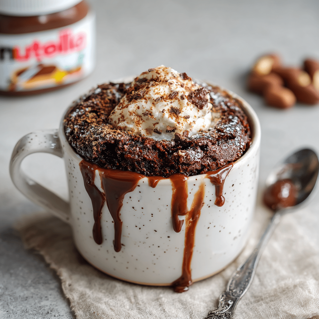 Nutella Mug Cake Recipe