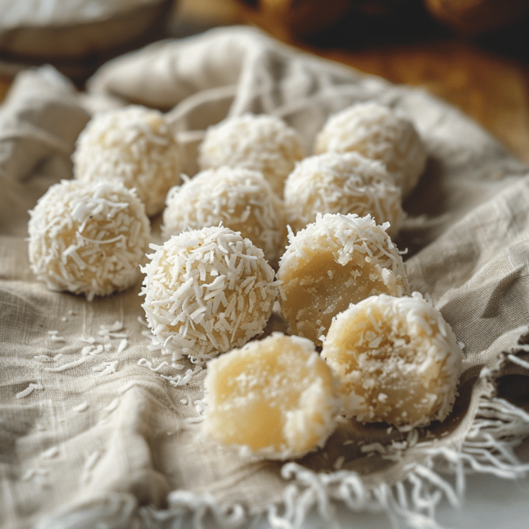 Coconut Date Balls Recipe