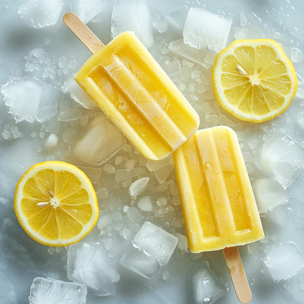 Lemon Ice Pops Recipe