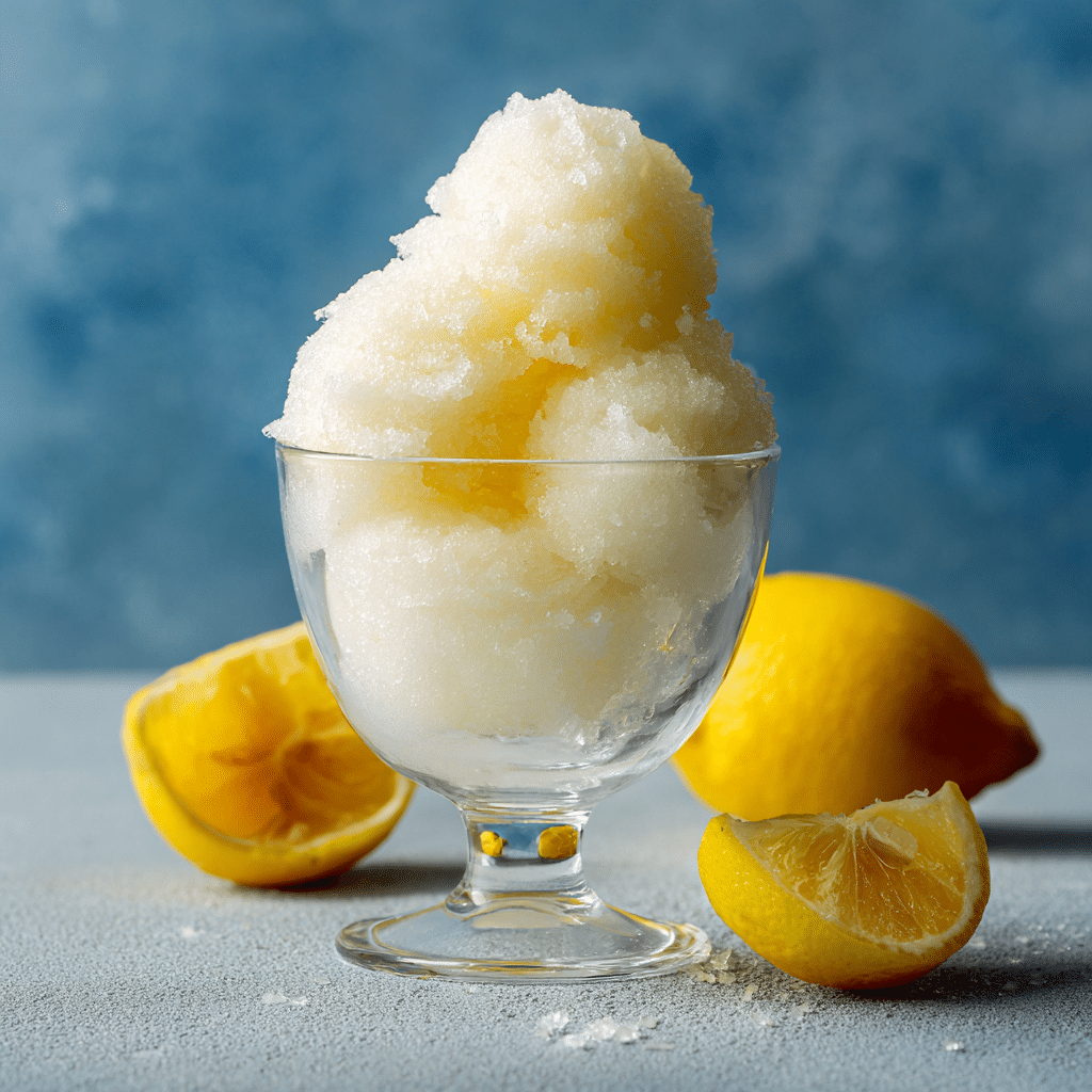 Lemon Sorbet Recipe - Recipe Image