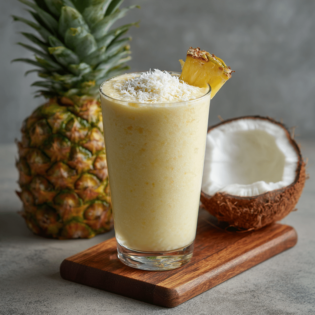 Pineapple Coconut Smoothie Recipe