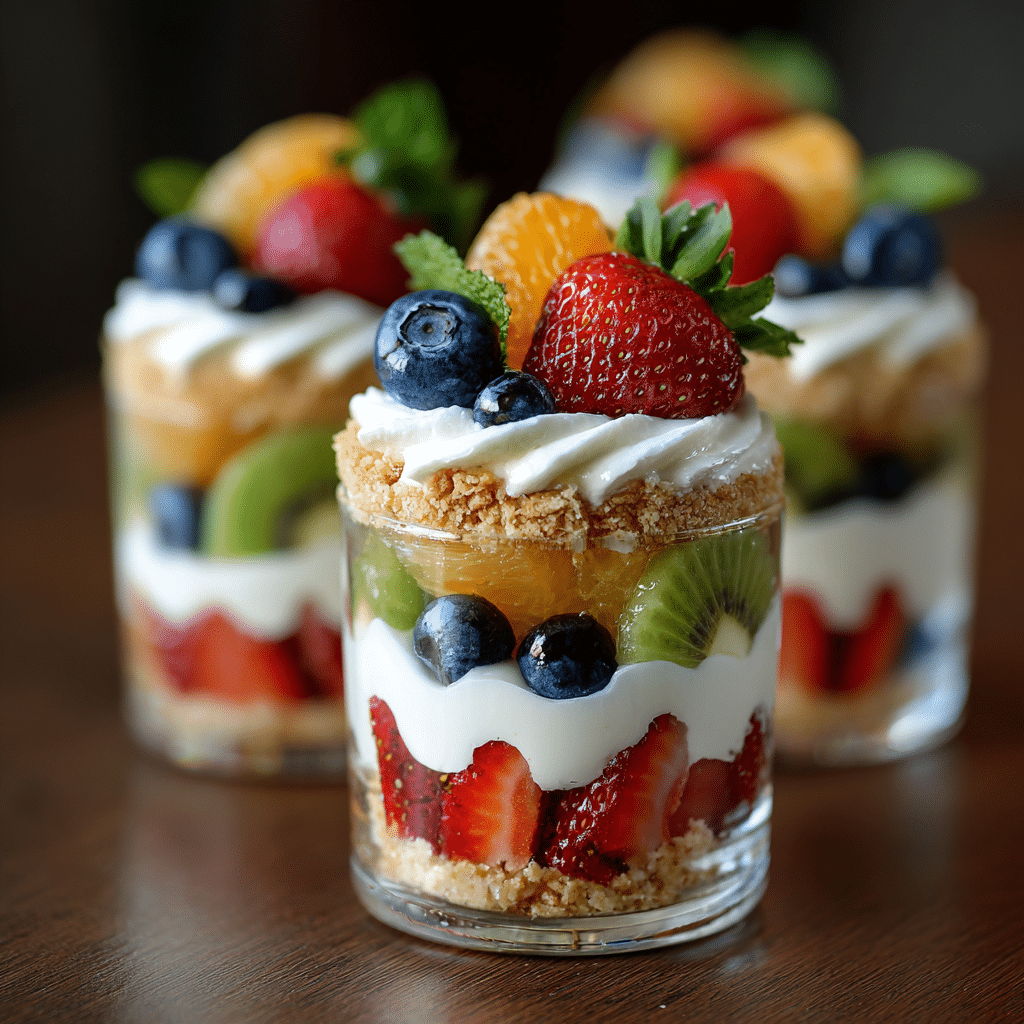 Mini Fruit Parfaits Recipe