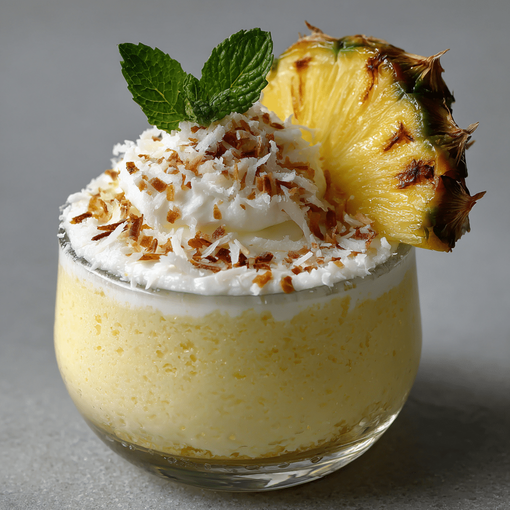 Pineapple Coconut Dessert Cups Recipe