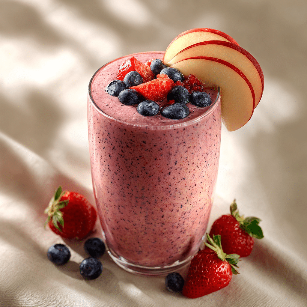 Apple Berry Smoothie Recipe