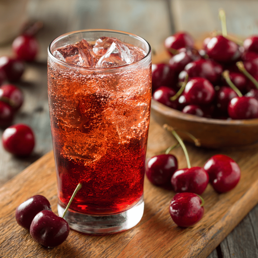 Cherry Vanilla Soda Recipe - Recipe Image