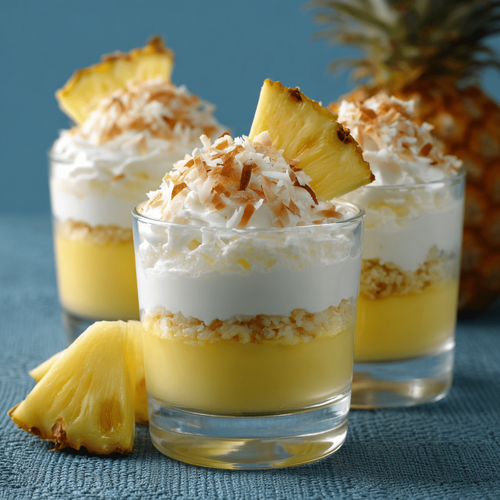 Pineapple Coconut Parfait Recipe