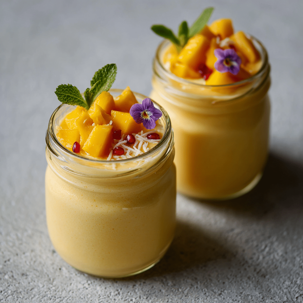 Mango Pineapple Smoothie Jars Recipe