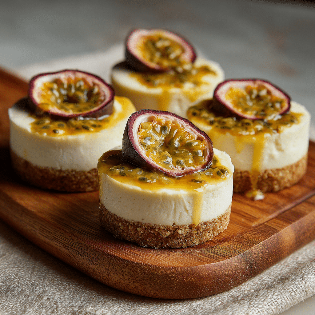 Passion Fruit Cheesecake Cups Recipe