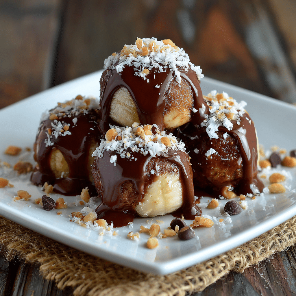 Chocolate Banana Bites Recipe - Recipe Image