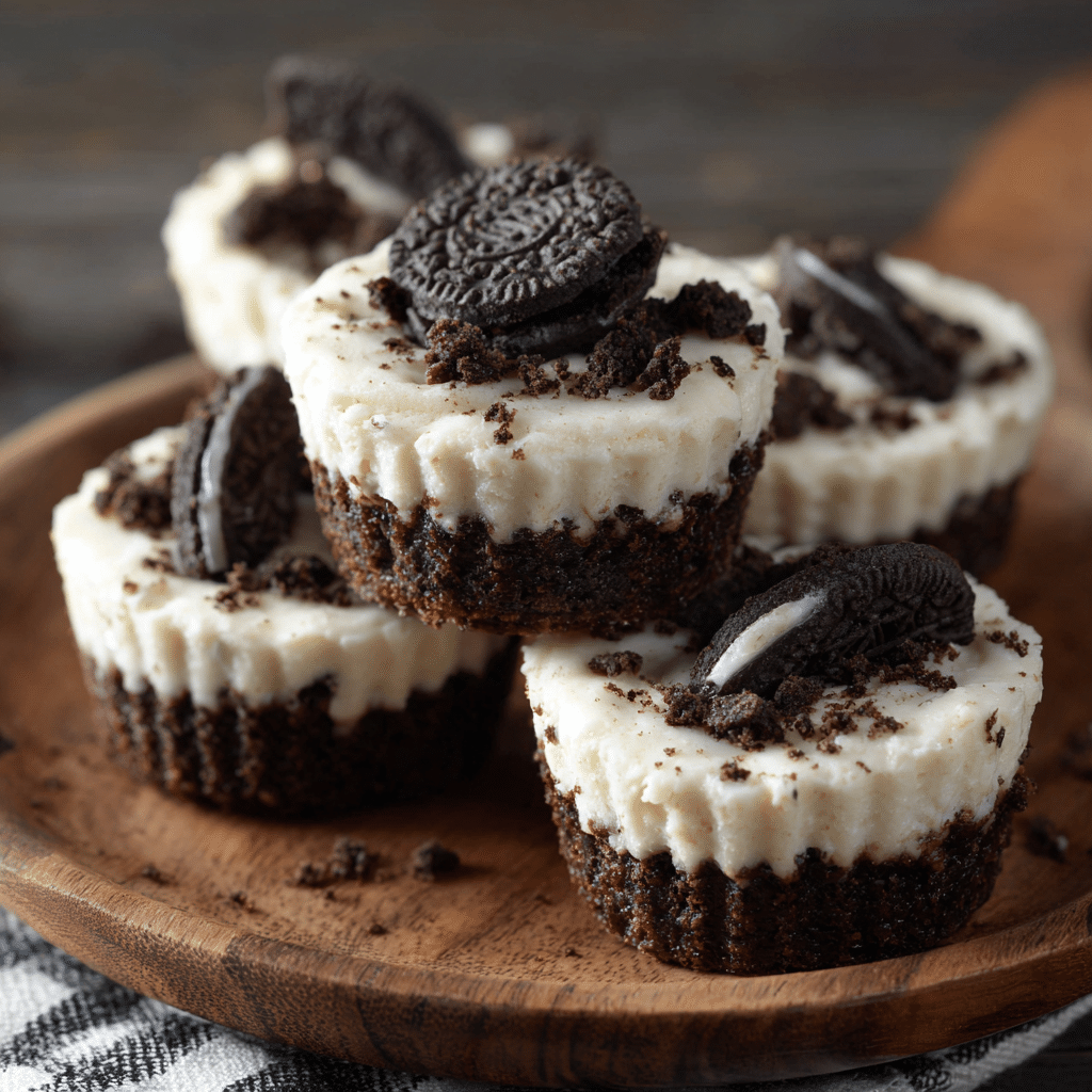 No-Bake Oreo Cheesecake Cups Recipe - Recipe Image