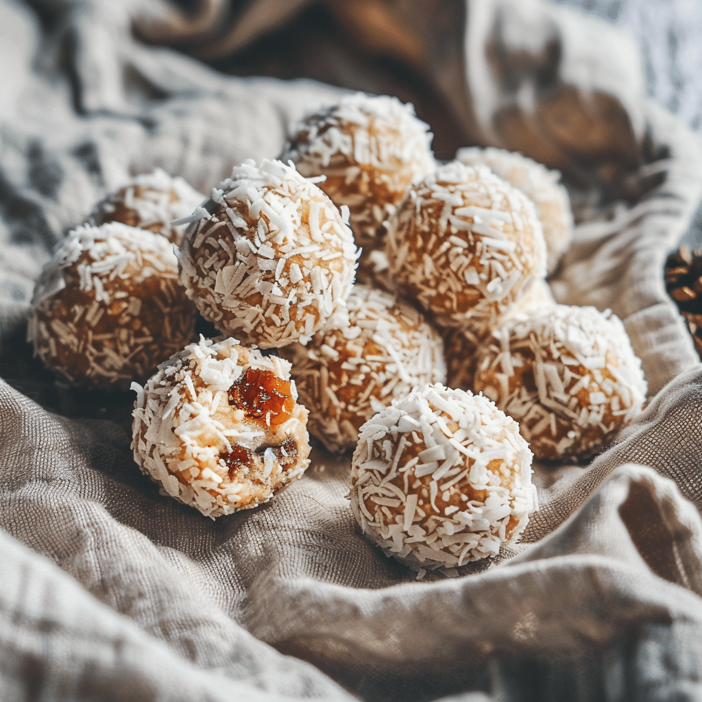 Coconut Date Balls Recipe - Recipe Image