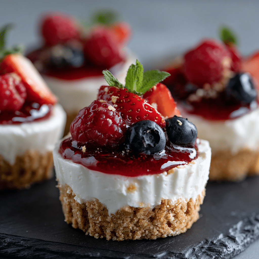 No-Bake Cheesecake Cups Recipe - Recipe Image