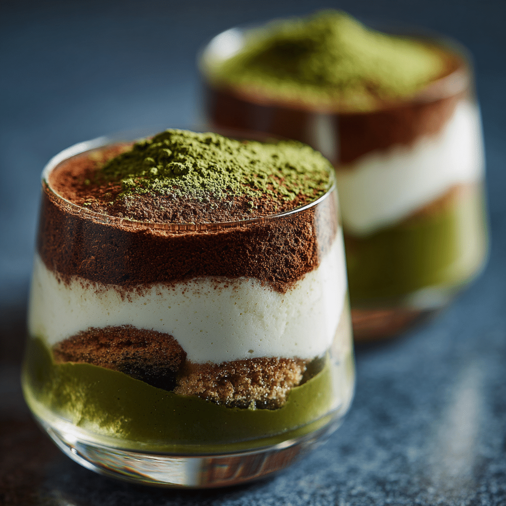 Matcha Tiramisu Cups Recipe - Recipe Image