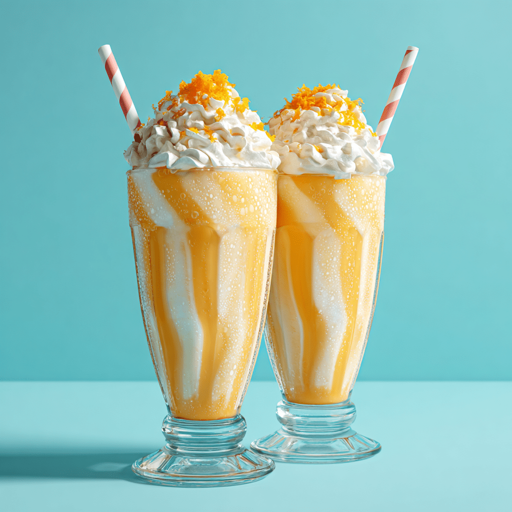 Orange Creamsicle Milkshake Recipe - Recipe Image