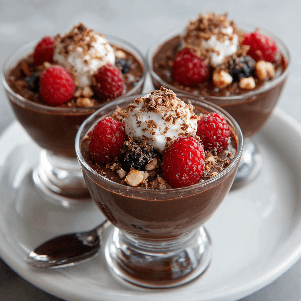 Chocolate Hazelnut Parfait Cups Recipe - Recipe Image
