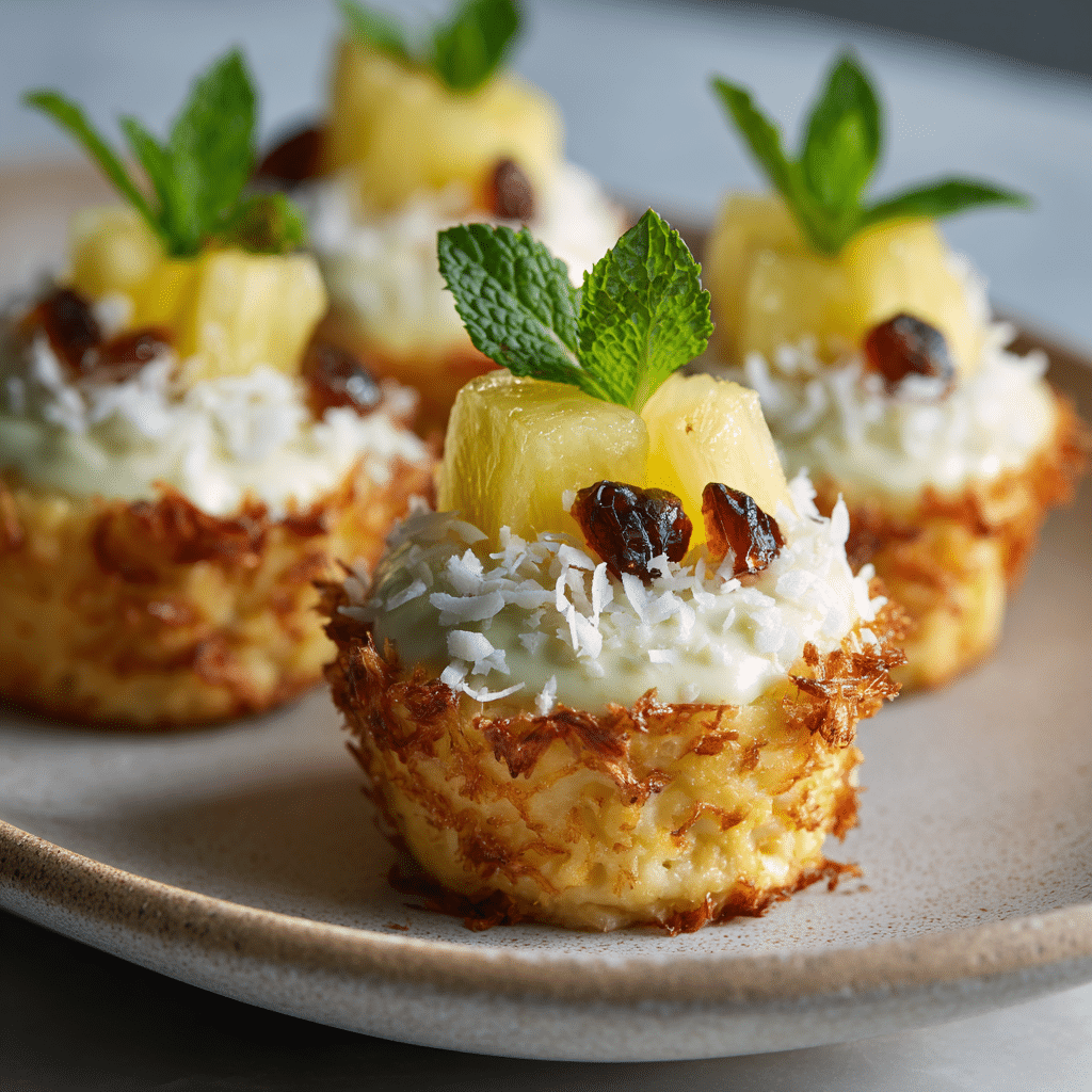 Pineapple Coconut Dessert Cups Recipe - Recipe Image
