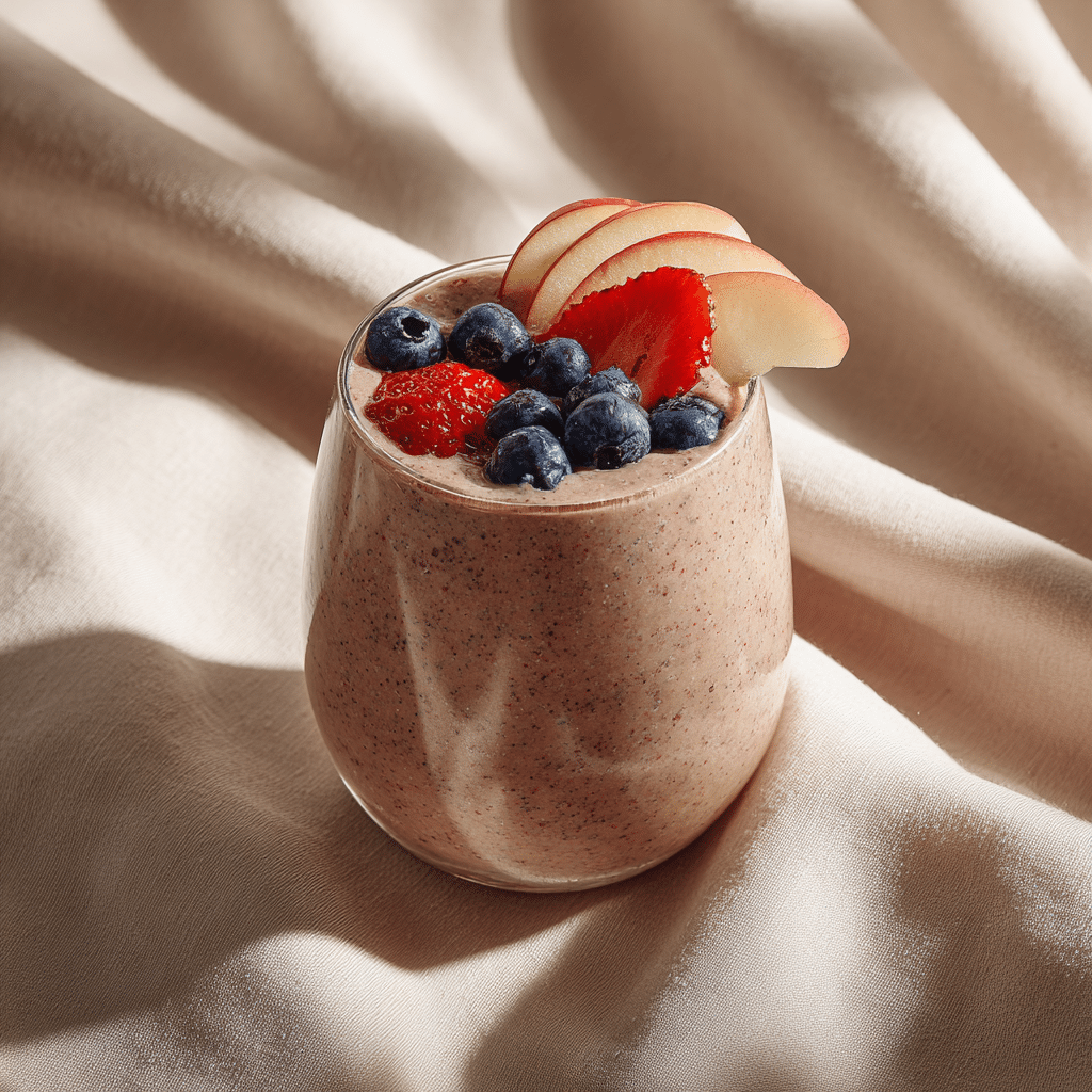 Apple Berry Smoothie Recipe - Recipe Image