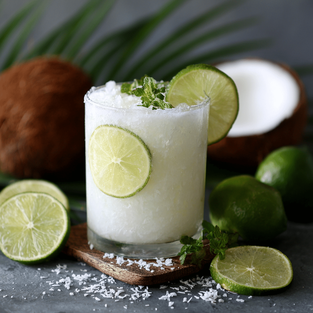 Coconut Lime Refresher Recipe - Recipe Image