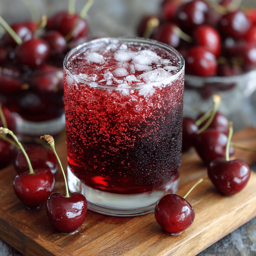 Cherry Vanilla Soda Recipe - Recipe Image