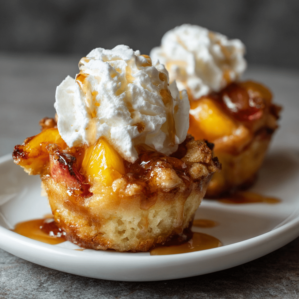 Peach Cobbler Cups Recipe - Recipe Image