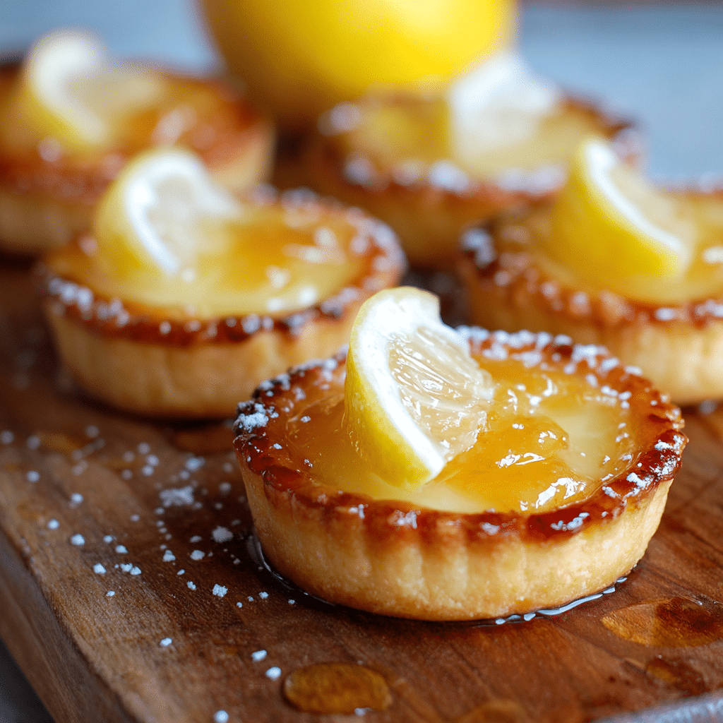 Mini Lemon Tartlets Recipe - Recipe Image