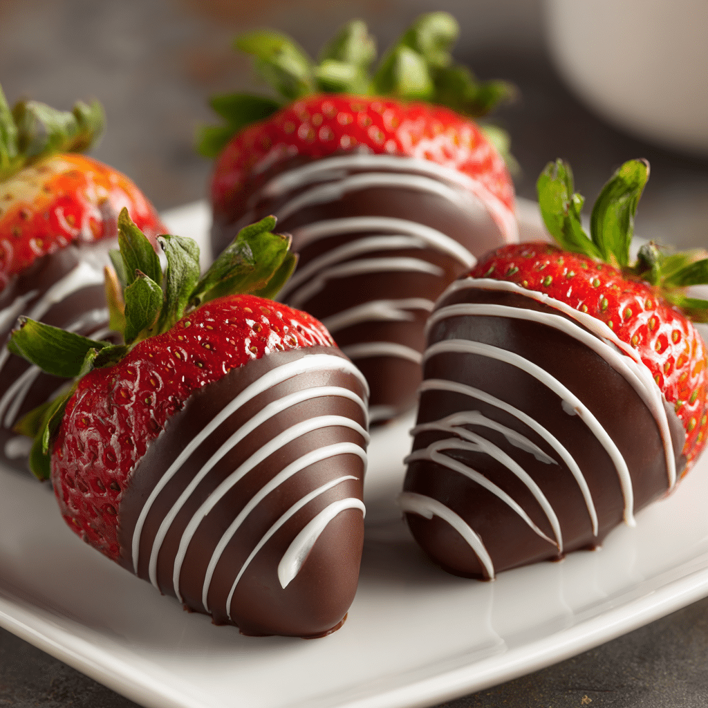 Chocolate-Dipped Strawberries Recipe - Recipe Image