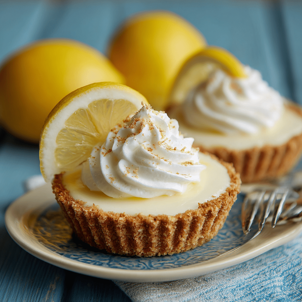 Lemon Icebox Pie Cups Recipe - Recipe Image