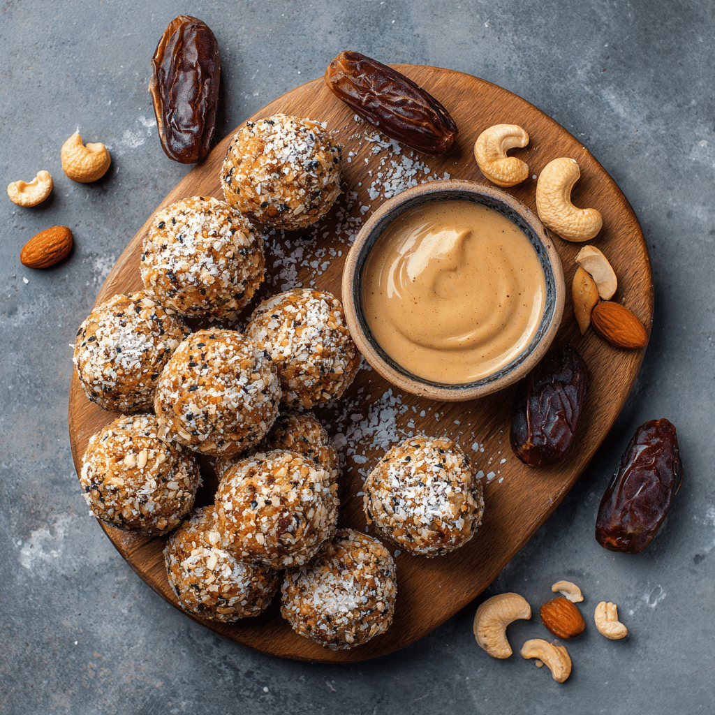 Peanut Butter Energy Balls Recipe - Recipe Image