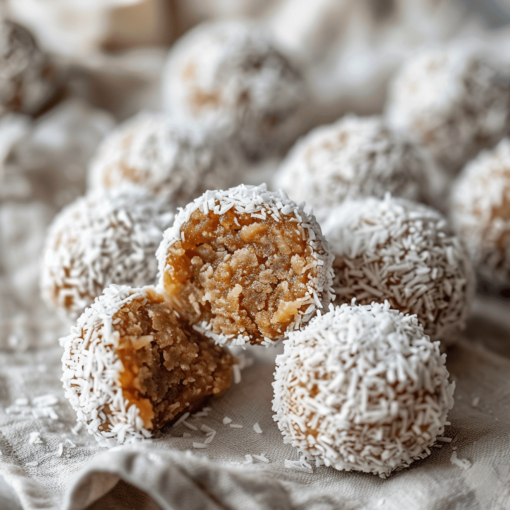 Coconut Date Balls Recipe - Recipe Image