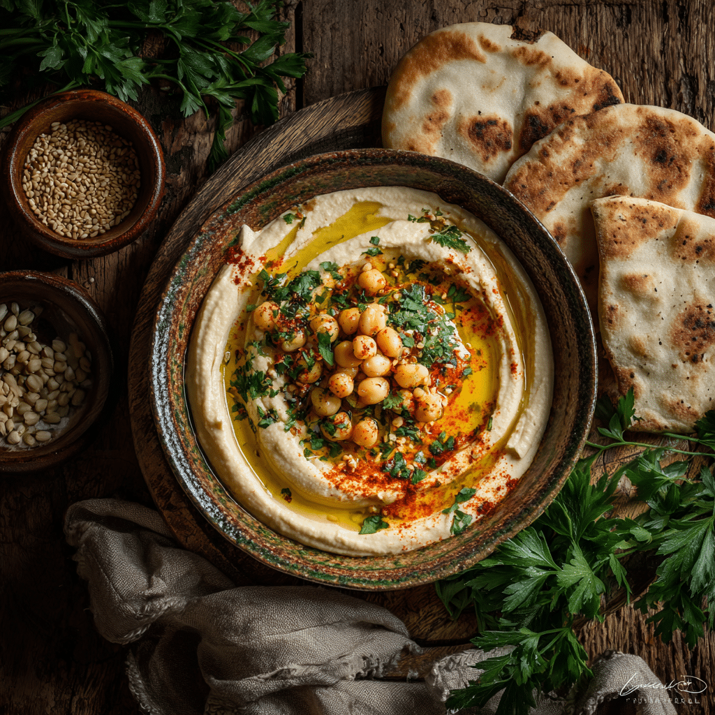 Hummus Dip Recipe - Recipe Image