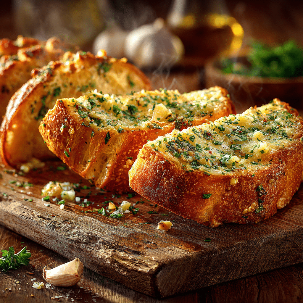 Garlic Bread Recipe - Recipe Image