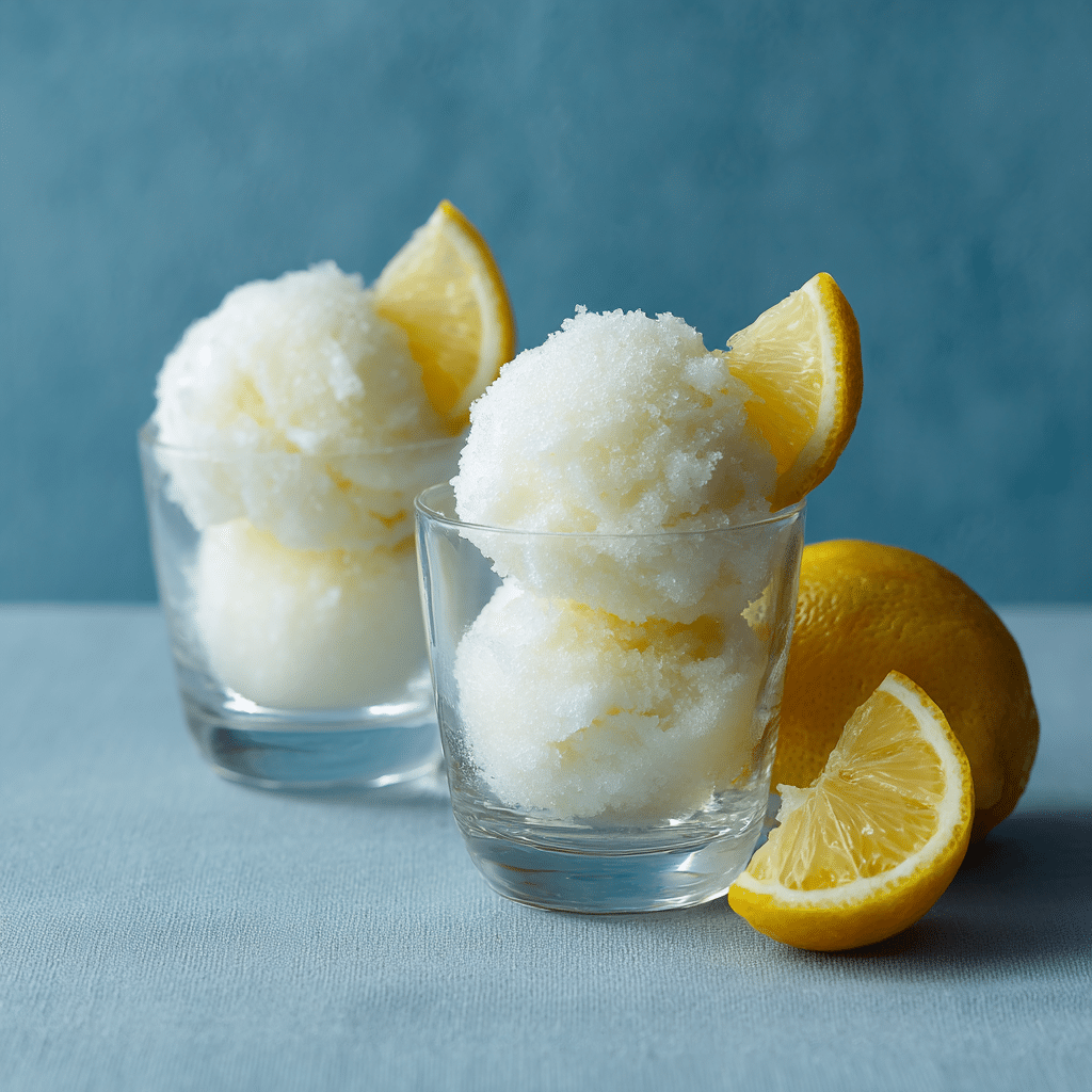 Lemon Sorbet Recipe