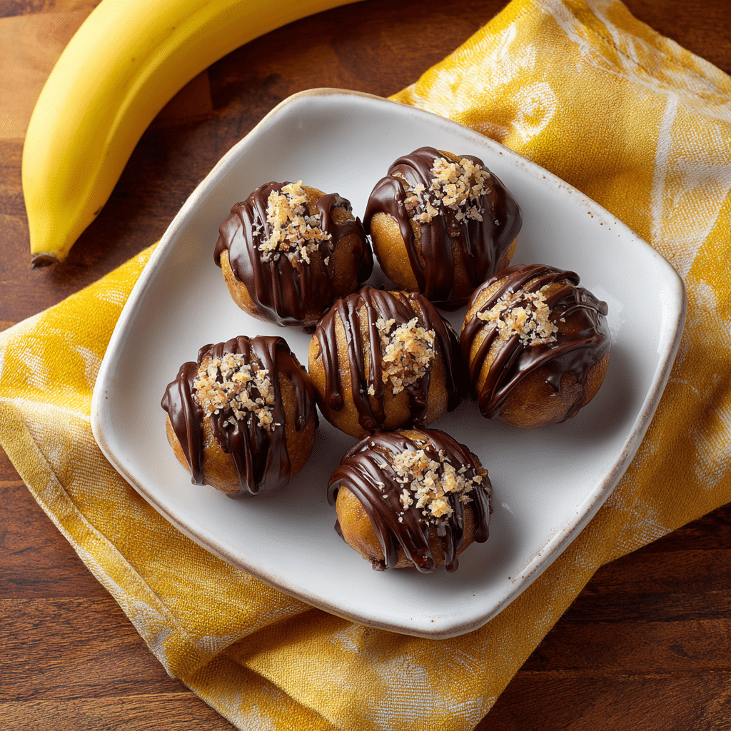 Chocolate Banana Bites Recipe - Recipe Image